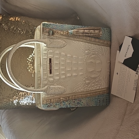 Brahmin Small Caroline Wonderland Swanton - Picture 8 of 15